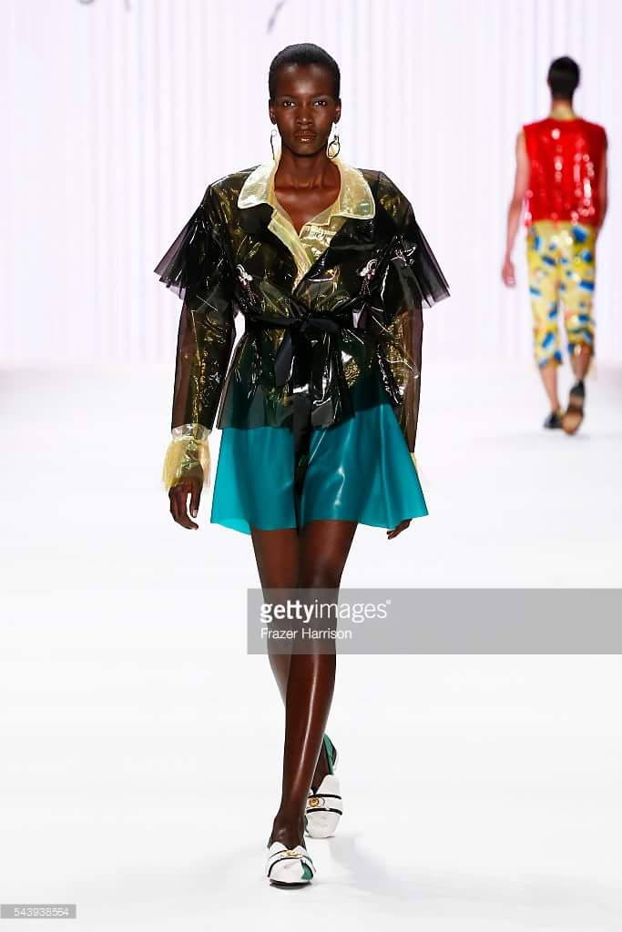 Spotted Patricia Akello at Mercedes Benz Fashion Week Berlin